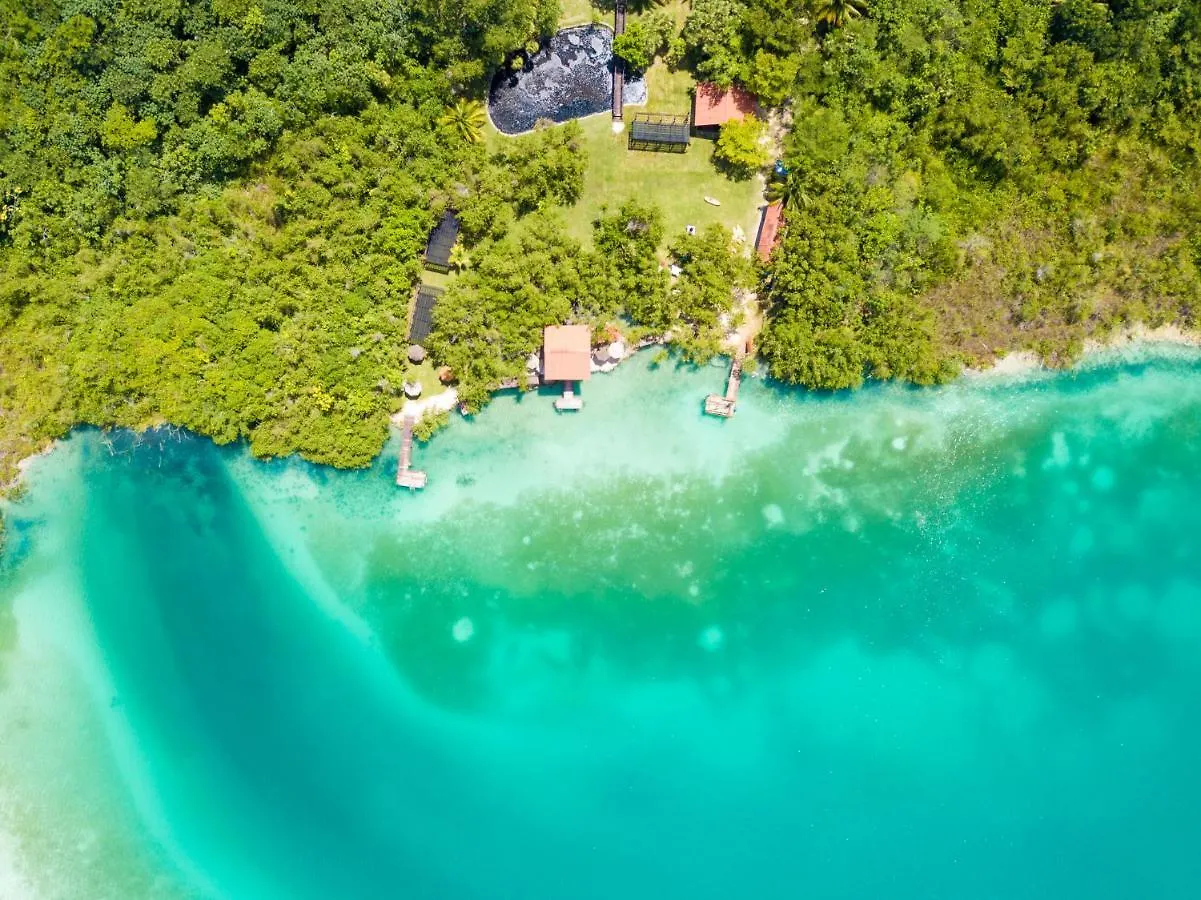 Majestic Bacalar Exclusive Lagoon Cottage Apartamento